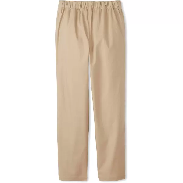 French Toast Boys' Adaptive Relaxed Fit Twill Pants with Hook and Loop Closure and Pull-Apart Leg Openings)