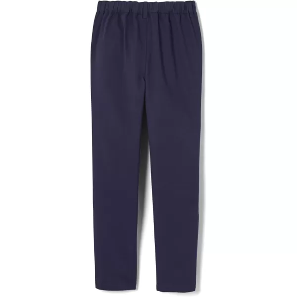 French Toast Boys' Adaptive Relaxed Fit Twill Pants with Hook and Loop Closure and Pull-Apart Leg Openings