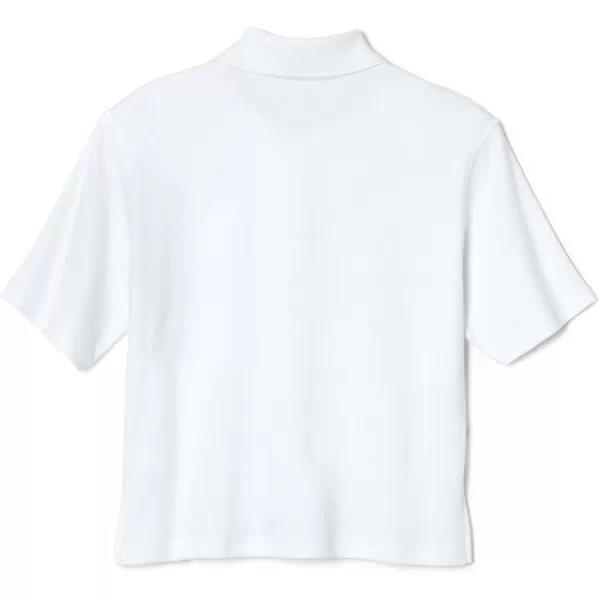 French Toast Boys' Adaptive Short Sleeve Seated Interlock Polo