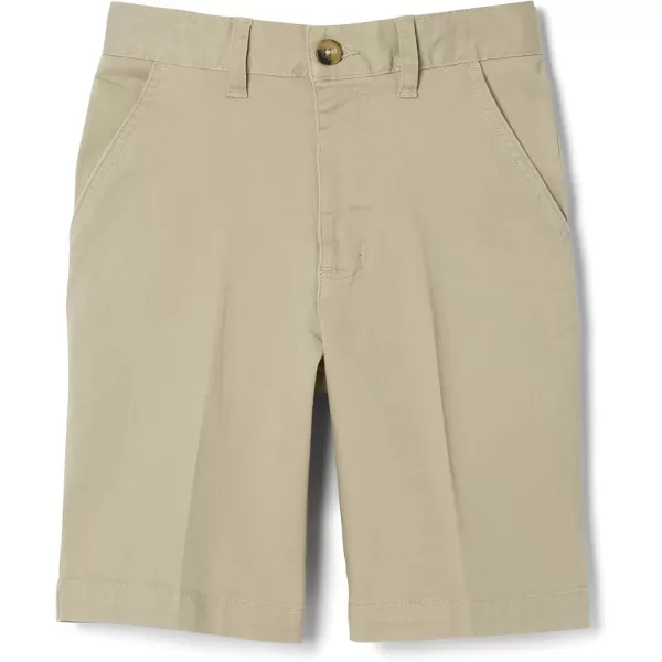 French Toast Boys' Flat Front Stretch Short