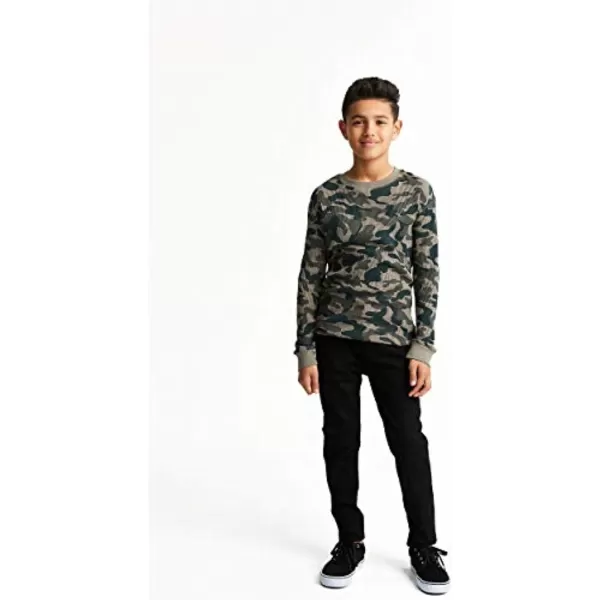 French Toast Boys' Long Sleeve Solid Thermal