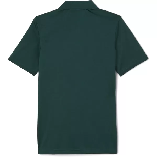 French Toast Boys' Moisture Wicking Performance Sport Polo Short Sleeve Shirt