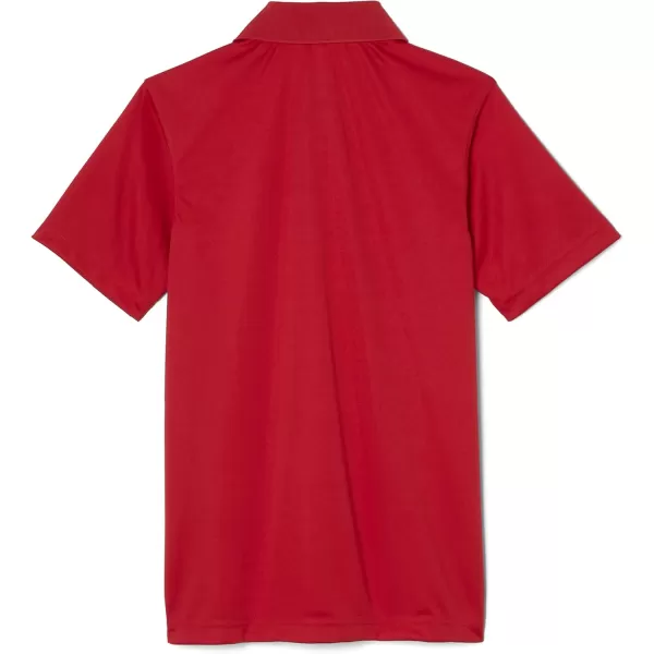 French Toast Boys' Moisture Wicking Performance Sport Polo Short Sleeve Shirt
