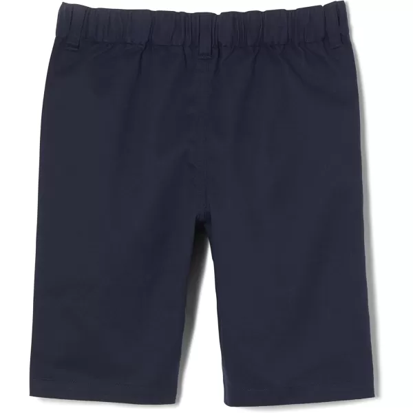 French Toast Girls' Adaptive Bermuda Shorts with Hook and Loop Closure