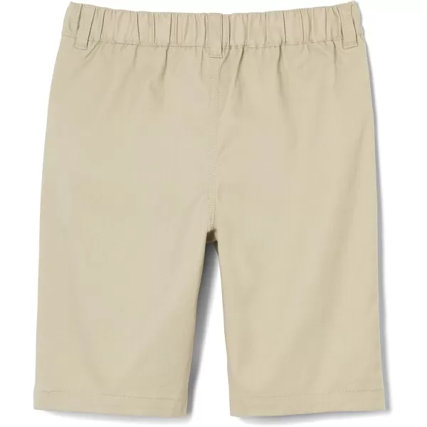 French Toast Girls' Adaptive Bermuda Shorts with Hook and Loop Closure