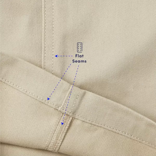 French Toast Girls' Adaptive Bermuda Shorts with Hook and Loop Closure