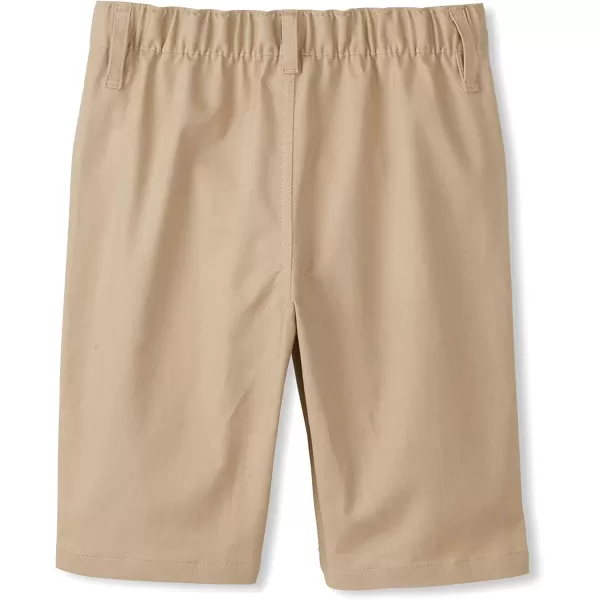 French Toast Girls' Adaptive Stretch Twill Bermuda Short)