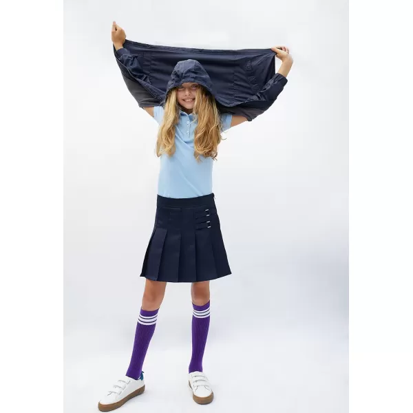 French Toast Girls' Adjustable Waist Pleated-Front Two-tab Scooter