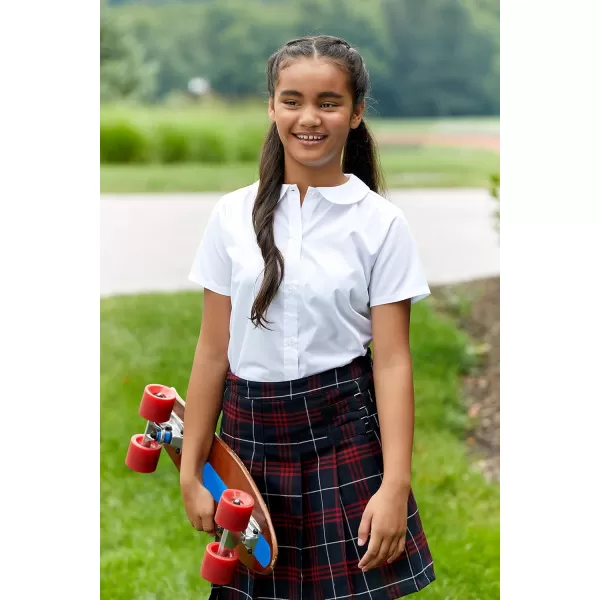 French Toast Girls' Adjustable Waist Pleated-Front Two-tab Scooter