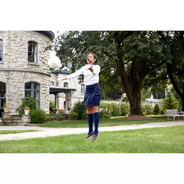 French Toast Girls' Adjustable Waist Pleated-Front Two-tab Scooter