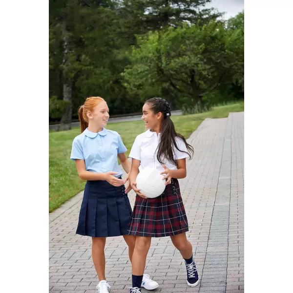 French Toast Girls' Adjustable Waist Pleated-Front Two-tab Scooter