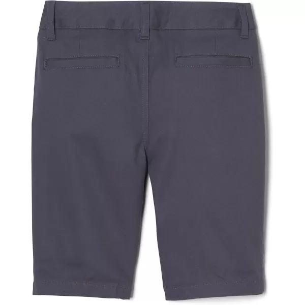 French Toast Girls' Adjustable Waist Stretch Twill Bermuda Short