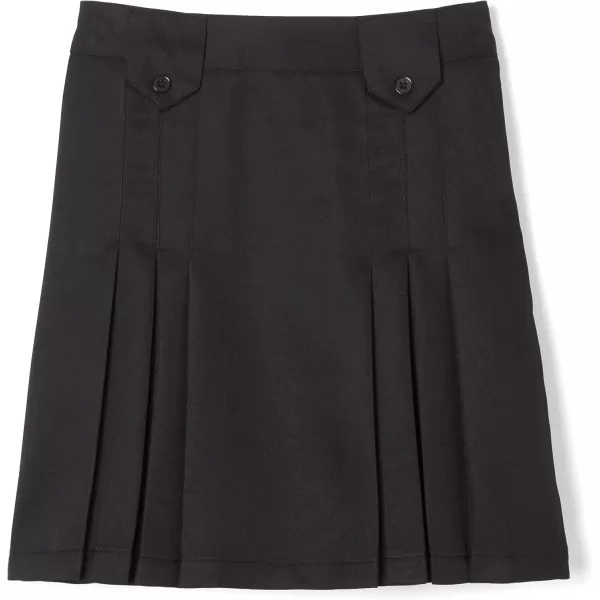 French Toast Girls' Front Pleated Skirt with Tabs