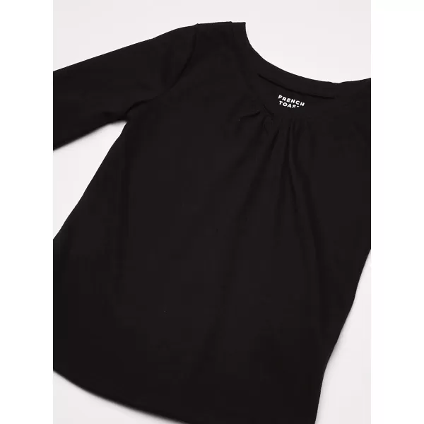 French Toast Girls' Long Sleeve V-Neck Tee