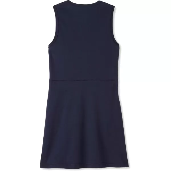 French Toast Girls' One Size Adaptive Zip Front Stretch Ponte Jumper