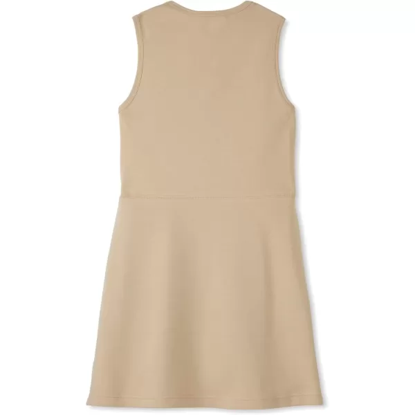French Toast Girls' One Size Adaptive Zip Front Stretch Ponte Jumper
