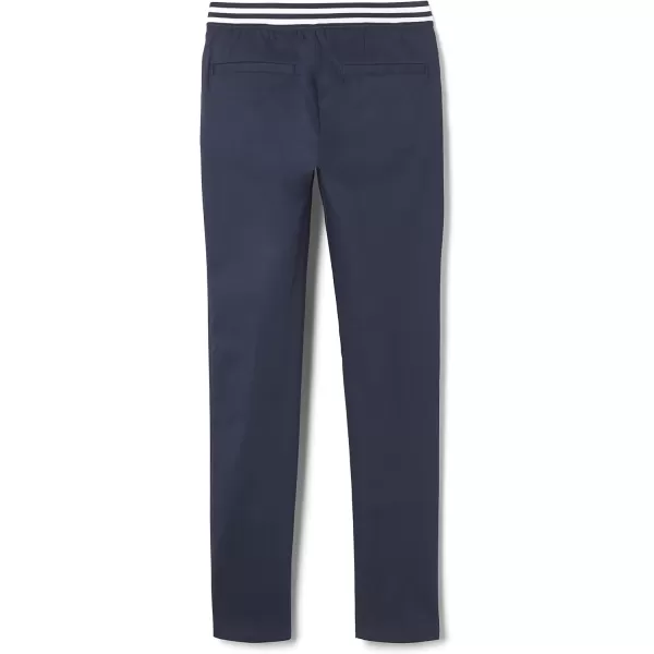 French Toast Girls Pull On Skinny Fit Stretch Pants with Elastic Waist and Pockets, School Uniform for Kids