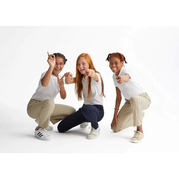French Toast Girls' Pull-on Twill Pant 