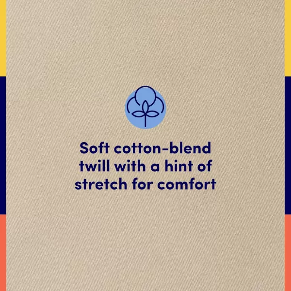 French Toast Girls' Pull-on Twill Pant 