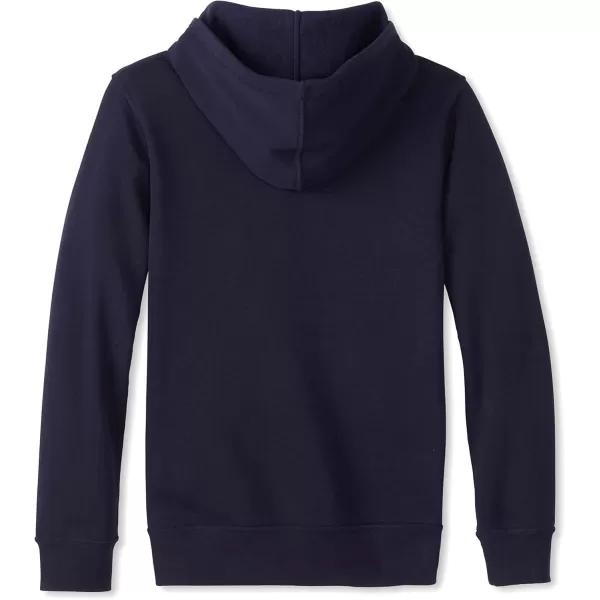 French Toast Kids' Adaptive Long Sleeve Fleece Hoodie with Flat Seams and Hidden Hook and Loop Closure)