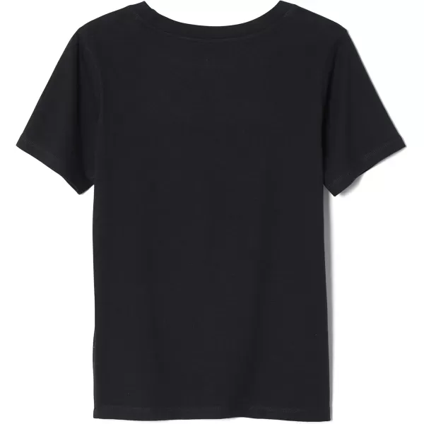 French Toast Kids' Adaptive Short Sleeve Super-Soft Crewneck Tee Shirt with Flat Seams