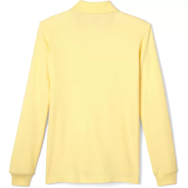 French Toast Pique Polo School Uniform Shirt with Long Sleeves for Boys and Girls