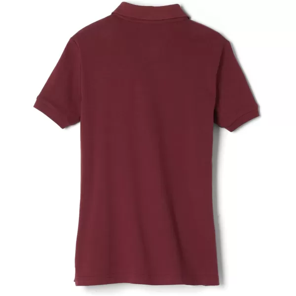 French Toast Women's Short Sleeve Stretch Pique Polo Shirt