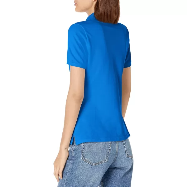 French Toast Women's Short Sleeve Stretch Pique Polo Shirt