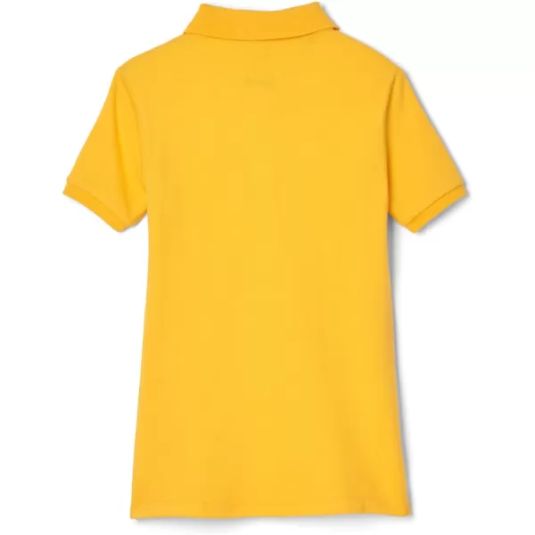 French Toast Women's Short Sleeve Stretch Pique Polo Shirt