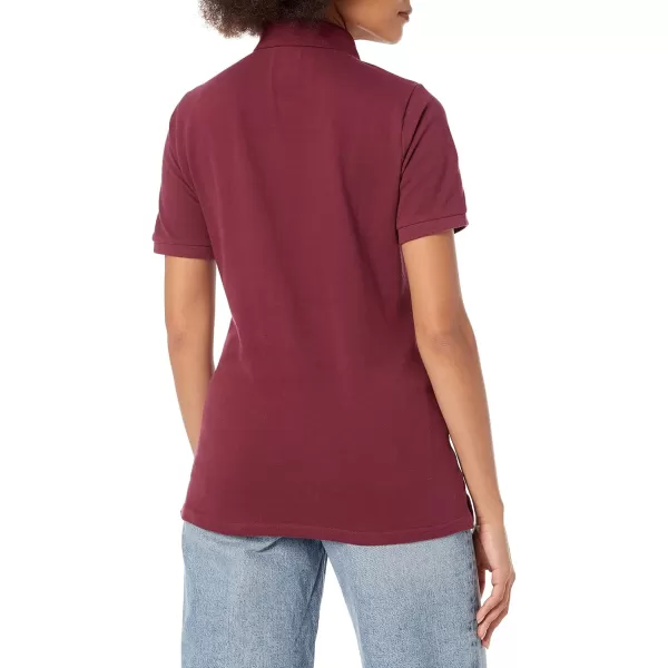 French Toast Women's Short Sleeve Stretch Pique Polo Shirt