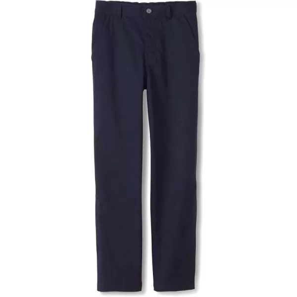 French Toast Boys' Adaptive Relaxed Fit Twill Pants with Hook and Loop Closure and Pull-Apart Leg Openings)