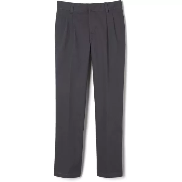 French Toast Boys' Adjustable Waist Relaxed Fit Pleated Pant 