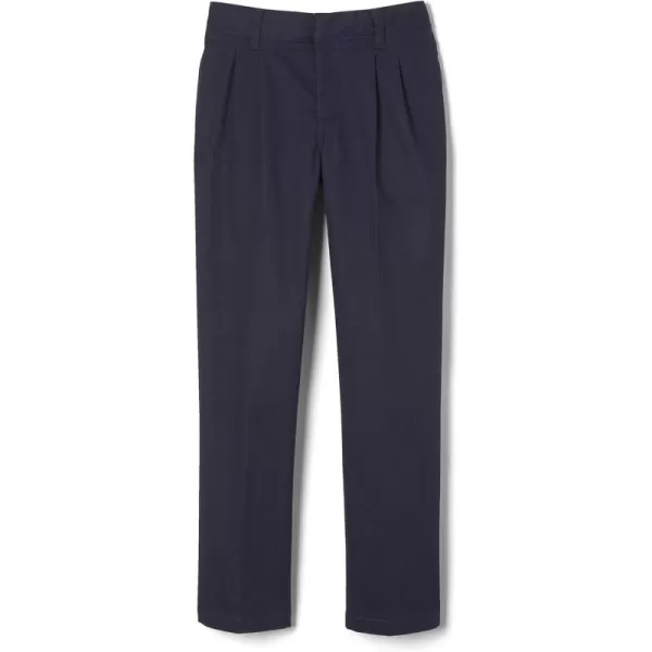 French Toast Boys' Adjustable Waist Relaxed Fit Pleated Pant 