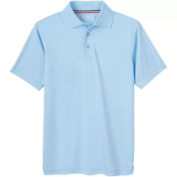 French Toast Boys' Moisture Wicking Performance Sport Polo Short Sleeve Shirt