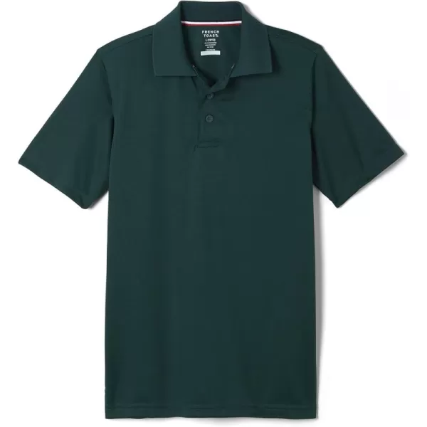 French Toast Boys' Moisture Wicking Performance Sport Polo Short Sleeve Shirt