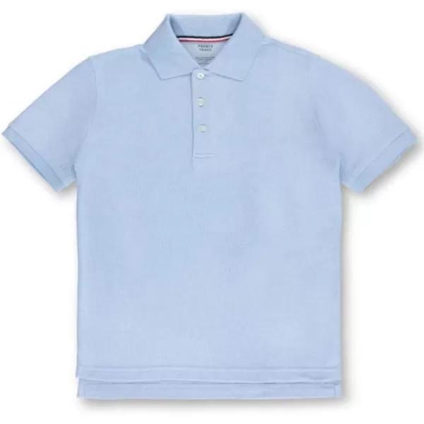 French Toast Boys Short Sleeve Pique Polo Shirt , Black, 10