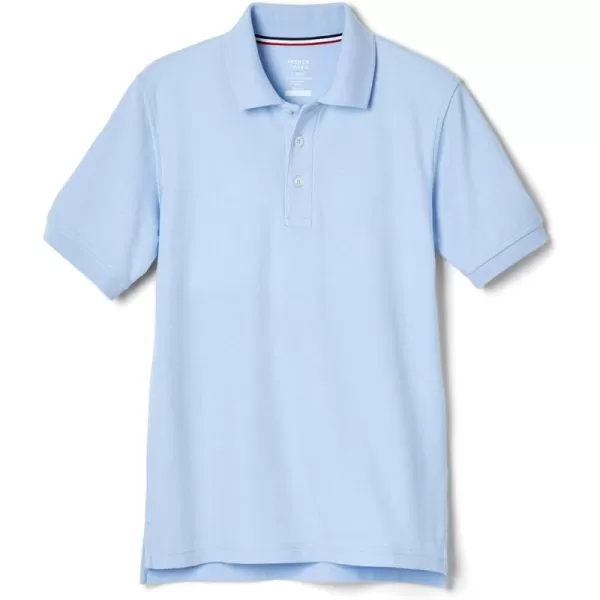 French Toast Boys Short Sleeve Pique Polo Shirt , Black, 10