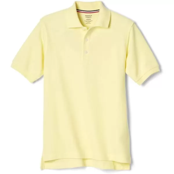 French Toast Boys' Short Sleeve Pique Polo Uniform Shirt 