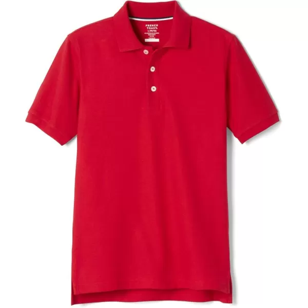 French Toast Boys' Short Sleeve Pique Polo Uniform Shirt 