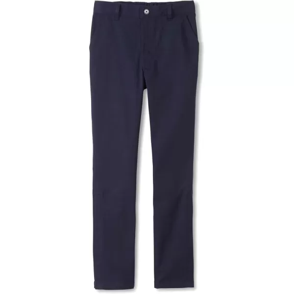 French Toast Girls' Adaptive Straight Leg Stretch Twill Pant)