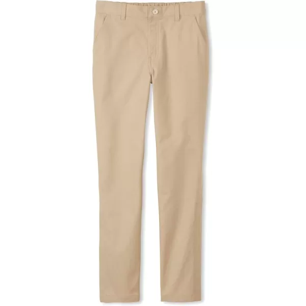 French Toast Girls' Adaptive Straight Leg Stretch Twill Pant)