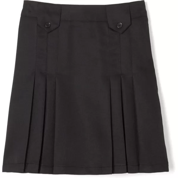 French Toast Girls' Front Pleated Skirt with Tabs
