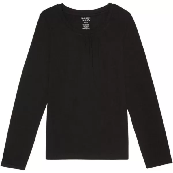 French Toast Girls' Long Sleeve Crewneck Tee