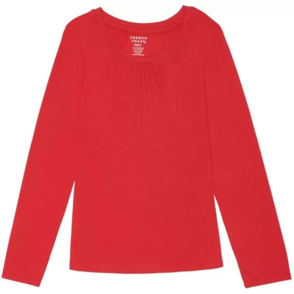 French Toast Girls' Long Sleeve Crewneck Tee