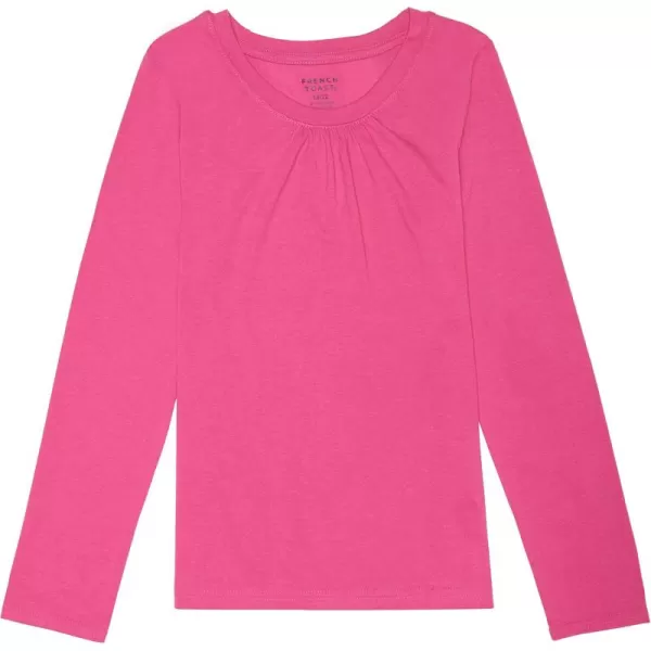 French Toast Girls' Long Sleeve Crewneck Tee
