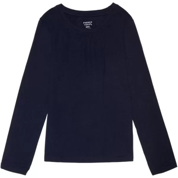 French Toast Girls' Long Sleeve Crewneck Tee