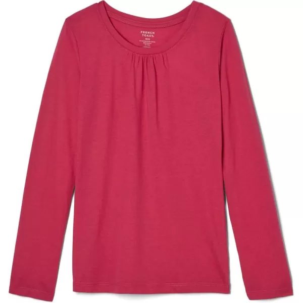 French Toast Girls' Long Sleeve Crewneck Tee