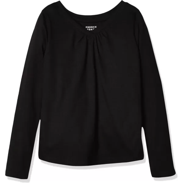 French Toast Girls' Long Sleeve V-Neck Tee
