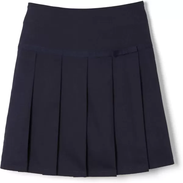 French Toast Girls' Pleated Scooter with Gross Grain Ribbon