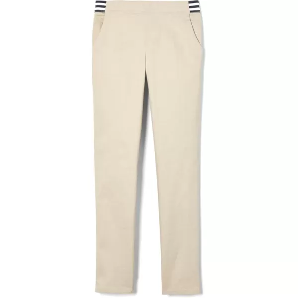French Toast Girls Pull On Skinny Fit Stretch Pants with Elastic Waist and Pockets, School Uniform for Kids